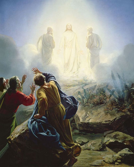 La transfiguración de Jesús