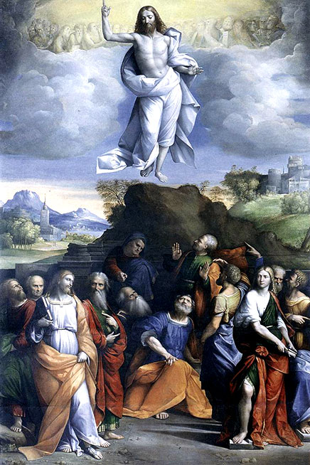 Jesús sube al cielo