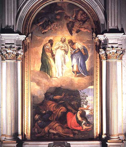 La transfiguración de Jesús