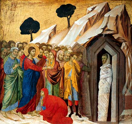 Muerte y resurrección de Lázaro