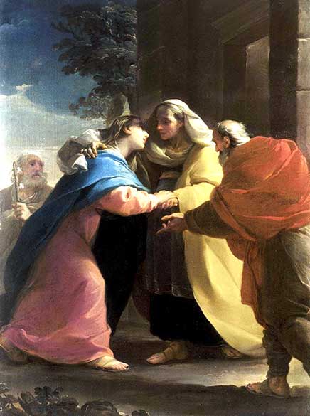 María visita a Isabel