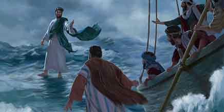 Jesús camina sobre el agua Jesús camina sobre el agua