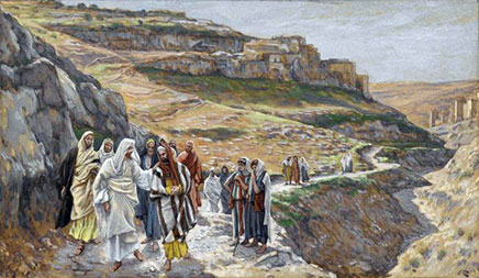 Jesús envía a los discípulos a anunciar el Reino de Dios
