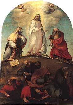 La transfiguración de Jesús