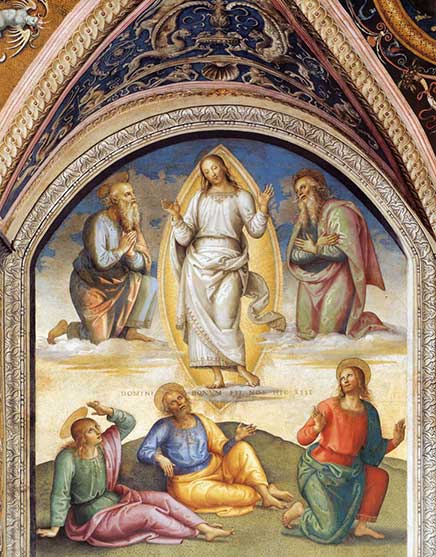 La transfiguración de Jesús