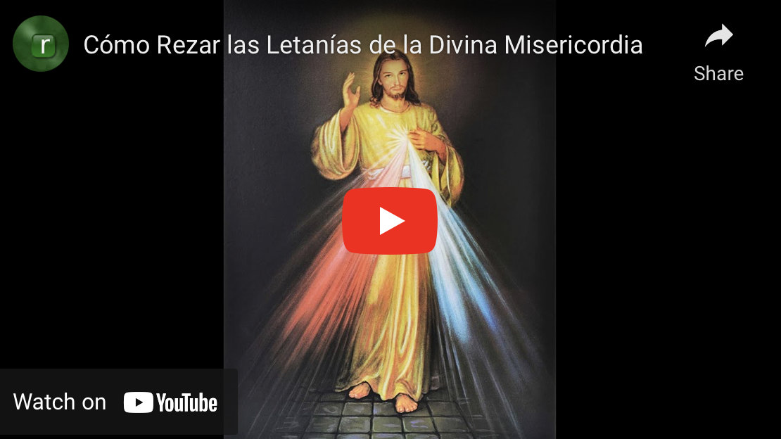 haz clic aquí para rezar las Letanías de la Divina Misericordia” title=