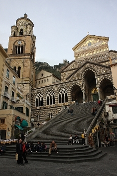 Basílica de San Andrés en Amalfi, Italia basílica de San Andrés en Amalfi, Italia