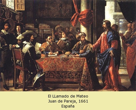 El Llamado de Mateo - Juan de Pareja, 1661 - España