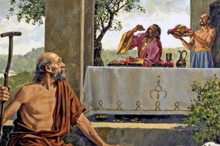 La parábola del hombre rico y el pobre Lázaro