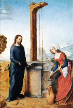 Jesús y la mujer de Samaria Jesús y la mujer de Samaria