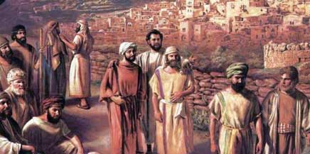 Jesús envía a los discípulos a anunciar el reino de Dios