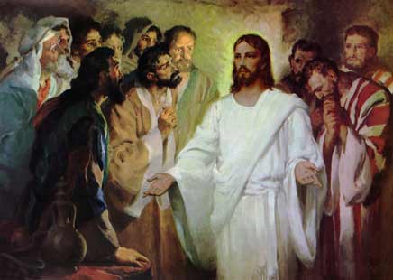 Jesús se aparece a sus discípulos