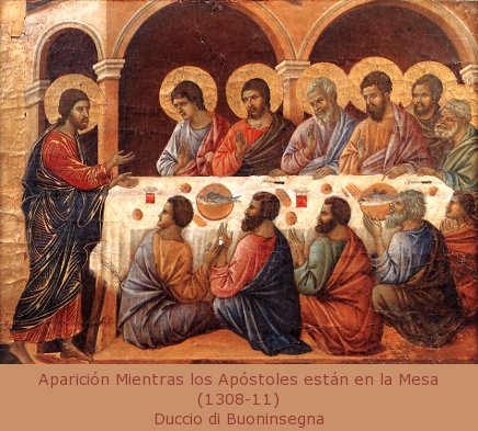 Aparición de Jesús a los Apóstoles