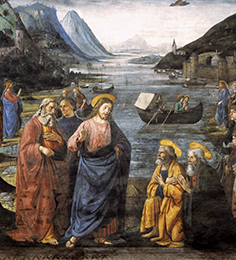 Jesús llama a cuatro pescadores
