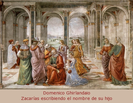 El canto de Zacarías