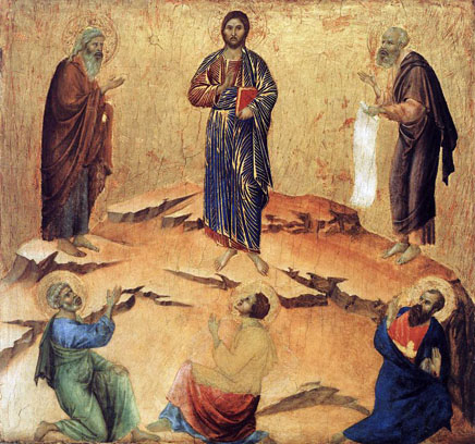 La transfiguración de Jesús