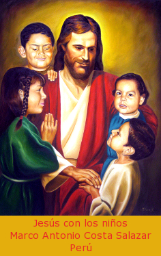 Jesús con los niños