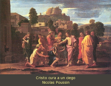 Cristo cura a un ciego