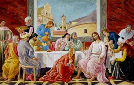 Jesús en casa de Simón el fariseo