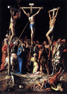 La crucifixión de Jesús