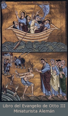 Jesús duerme en la barca