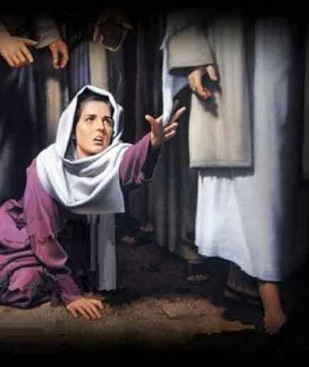 Curación de una mujer y resurrección de la hija de Jairo Curación de una mujer y resurrección de la hija de Jairo