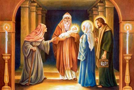 La presentación de Jesús en el Templo