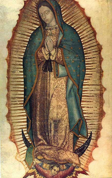 Imagen de la Virgen de Guadalupe Imagen de la Virgen de Guadalupe