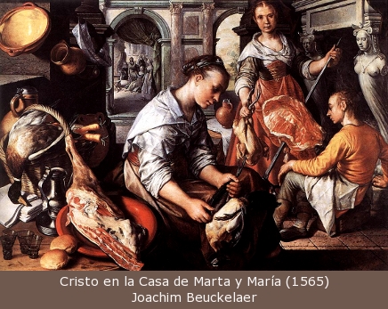Cristo en la Casa de Marta y María