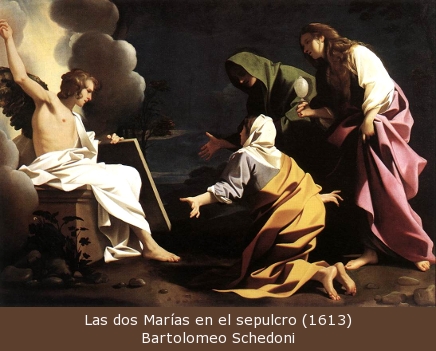 Las dos Marías en el sepulcro