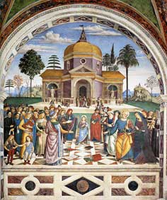 Pinturicchio Cristo entre los Doctores Pinturicchio Cristo entre los Doctores