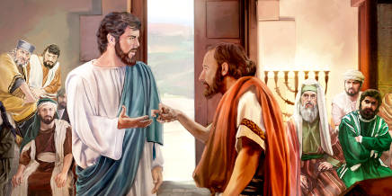 Jesús en la casa de un fariseo