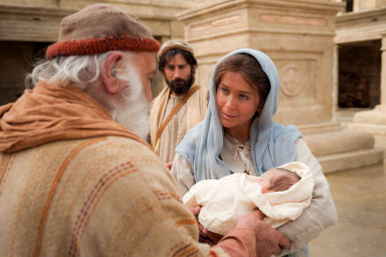 Jesús es presentado en el Templo