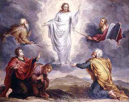 La transfiguración de Jesús