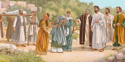 Jesús resucita al hijo de una viuda