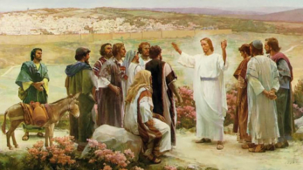 Jesús establece a los doces