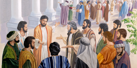 Jesús reprende a sus discípulos