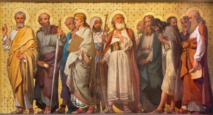 Jesús instituye a los doce
