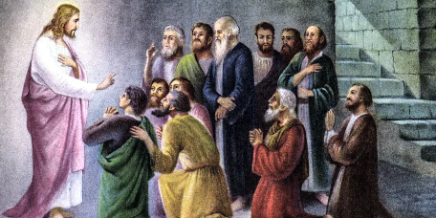 Jesús se le aparece a los discípulos
