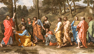 Jesús los envió
